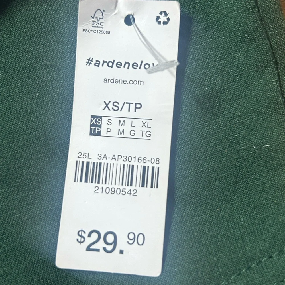 Green Cropped Hoodie with National Parks Graphic - Size XS - Brand New W… - Picture 4 of 5